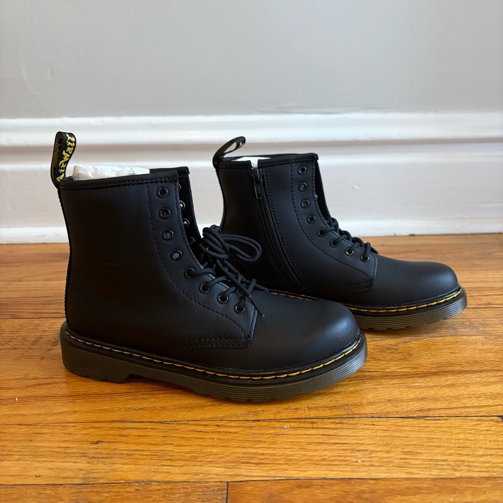 Dr. Martens leather boots for kids (brand new)